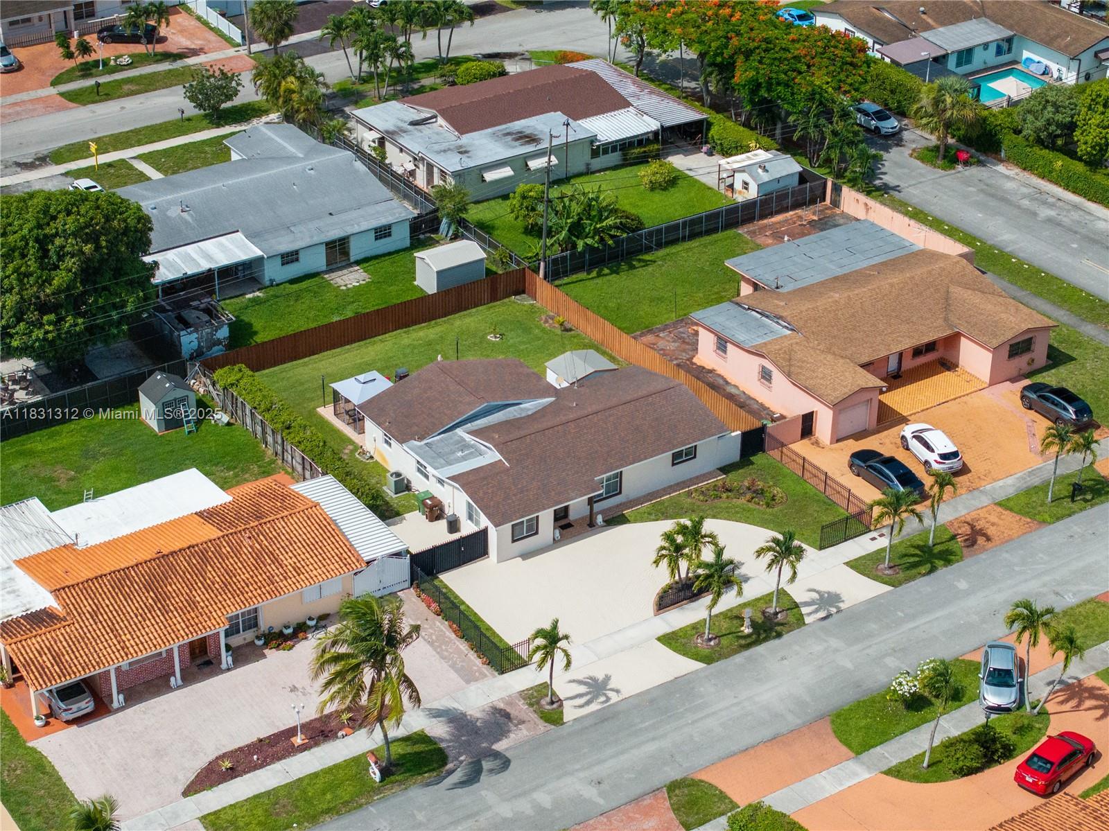 Welcome to this charming Single Family Home in the heart of Hialeah. This well-maintained 3-bedroom, 2-bathroom blends comfort, functionality, and peace of mind. Inside, you’ll find a spacious kitchen with solid wood cabinets and a new dishwasher (2023), perfect for daily living and entertaining. Upgrades including impact windows and doors, a newer A/C handler (2022), the electric washer and dryer were installed (2022), and a permitted roof from (2016). Complete with an expansive back yard perfect for family gatherings and summer barbecues. Conveniently located close to Palmetto Expressway, Westland Mall, Amelia Earhart Park and much more! This home is truly move-in ready. Quality updates throughout and a welcoming feel and ready for you to call it home!