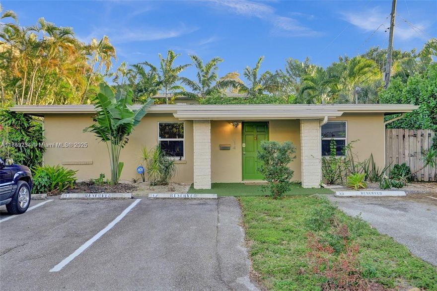 REDUCE TO SELL FAST! This charming 2BD | 1BA condo in the heart of Wilton Manors offers a perfect blend of comfort and convenience, featuring laminate flooring, ceiling fans, and a full suite of appliances including a washer and dryer. Enjoy two assigned carport spaces and easy access to vibrant Wilton Drive with its shops, dining, and nightlife. Nestled in a well-maintained community, this home provides a cozy retreat just minutes from everything South Florida has to offer.
