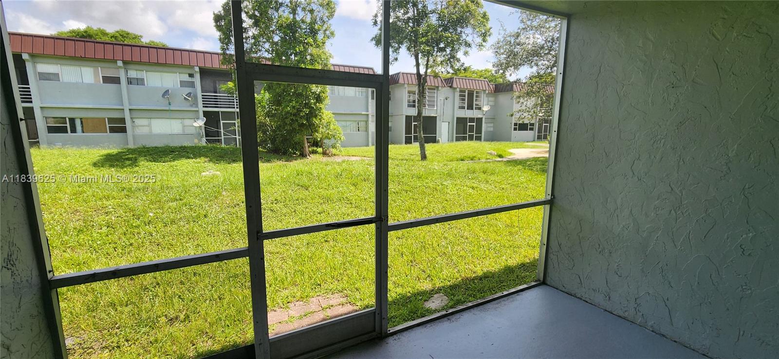 Welcome home to this spacious 2-bedroom, 2-bath first-floor condo in the desirable Southgate Gardens community! Enjoy tiled floors throughout, a private screened patio, and a convenient layout perfect for relaxing or entertaining. The unit features easy access to a shared community laundry room, plus a separate storage space just steps away. Residents have access to a community pool and beautifully maintained grounds. Centrally located near shopping, dining, parks, and major highways. One assigned parking space and guest parking included. Ready for immediate move-in—schedule your tour today!
