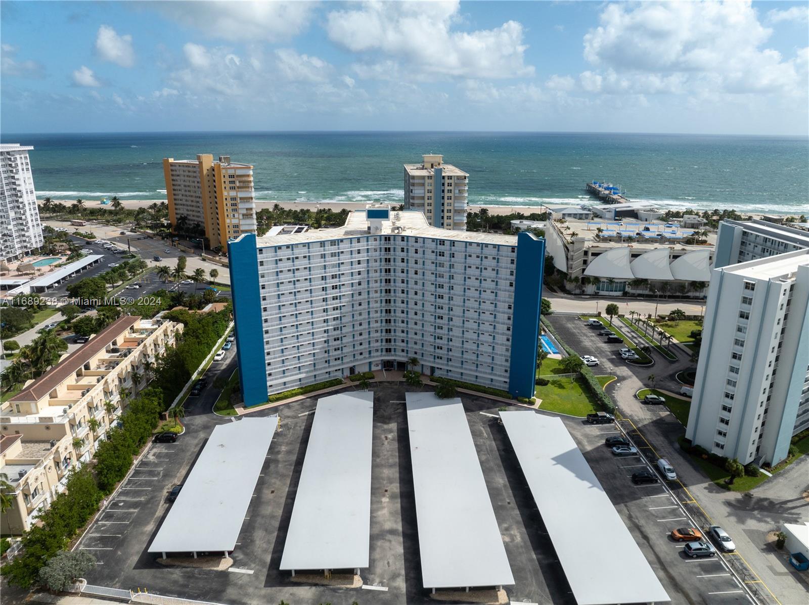 Property for Sale at 301 N Ocean Blvd 1006, Pompano Beach, Broward County, Florida - Bedrooms: 2 
Bathrooms: 2  - $465,000
