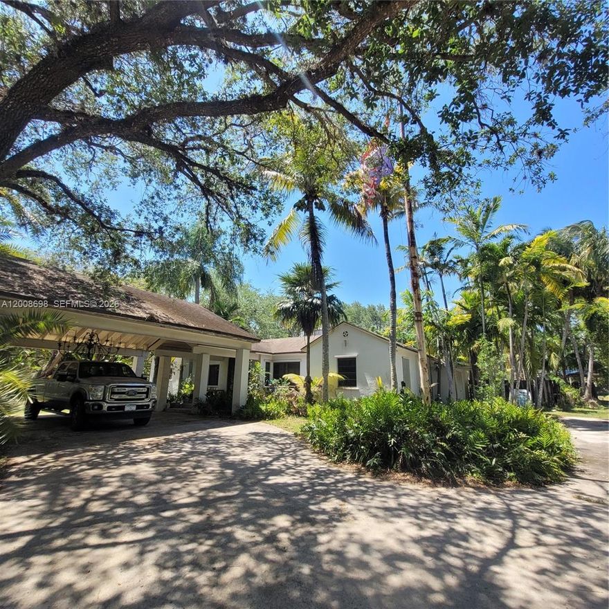 Opportunity is knocking! 5 bedroom 3 bath home on a sprawling 51,836 square foot lot in the highly desireable Kendall area just minutes away from US 1 and Pinecrest. This is an incredible opportunity for someone to completely renovate the property or tear down the existing home and build a dream home with tons of instant equity. Nearby homes are listed and selling for upwards of 3.5 million dollars. Truly a unique and diverse property with incredible upside for the savy investor, developer and/or individual looking to build their dream estate.