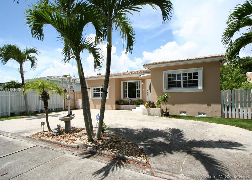 Great home in Shenandoah. Charming & cozy. Property is a 3 bed, 2 bath home. Grand living room as you walk in. Formal dining room adjacent to updated kitchen. Kitchen is fitted w/ wood cabinet, granite counter tops, and S/S appliances. Family room overlooks covered deck with ceiling fans to keep cool in the summer. Nice backyard with mango tree, perfect for BBQs and entertaining. Room for a pool. Shed provides additional storage space. Property has additional 1/1 attached maid quarters with kitchenette.