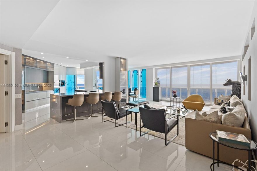 Stunning 3BR/3BA luxury residence offering 2,370 sq ft of sophisticated living with breathtaking million-dollar Ocean and Golden Beach views. Completely renovated with high-end finishes throughout, this exceptional home perfectly blends elegance and comfort.
Prime Aventura location steps from world-class shopping at Aventura Mall, pristine beaches and acclaimed dinning. Building amenities include two sparkling pools, professional tennis courts, state-of-the-art-fitness center, and elegant party room resort style living at its finest.
Experience panoramic water views from your private sanctuary while enjoying the ultimate South Florida lifestyle. This is luxury redefined.