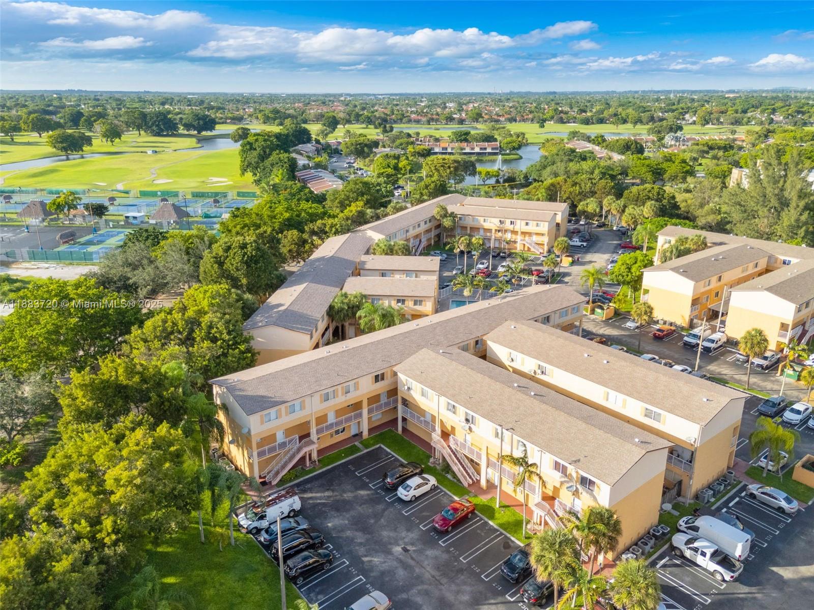 FULLY REMODELED 3/2 first-floor condo in Paseo Real, Kendall. Spacious layout with new waterproof vinyl flooring, IN-UNIT washer/dryer, walk-in closet in oversized master, and private patio. Located in a gated community with pool access and assigned parking. Pet-friendly and move-in ready. Just steps from Miccosukee Golf Club and minutes from Publix, Target, restaurants, and top schools. Easy access to major roads. Enjoy serene garden views and a vibrant, central location. Don’t miss this opportunity!
