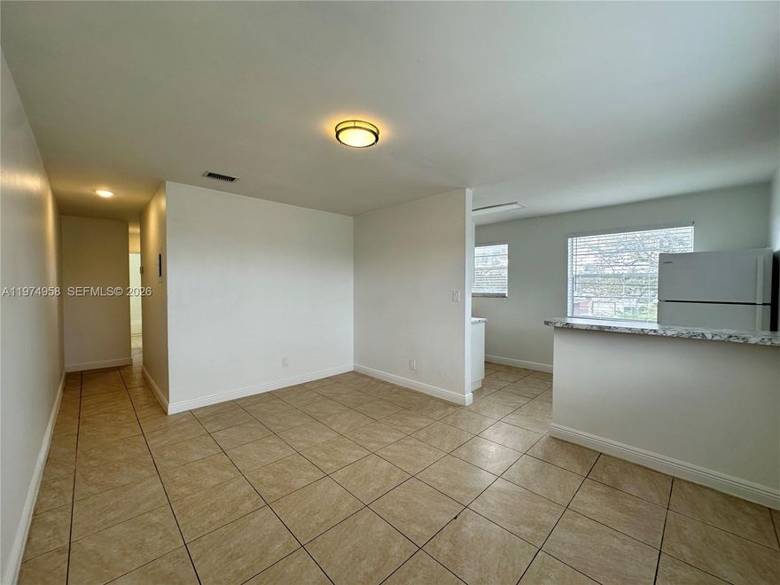 Beautiful, newly updated 2bedroom/1bath apartment in Davie!!! Charming 2nd floor corner unit with abundance of natural light, central AC and kitchen + bathroom upgrades. Spacious living and dining room area with kitchen island and newer appliances. Plenty of closets for ample storage space. Located in a quiet community, with a full laundry room on-site. Waste, maintenance, pest control + 2 assigned parking spaces included in rent. Guest parking on property. Pets welcome with 1x non refundable pet fee. Property is in a great area - centrally located yet tucked away on a quiet street, close to all of the major highways (A1A, US1, I-95, turnpike etc). Down the street from Nova! Everything nearby such as shops, restaurants, schools, and parks...Only 10 min from Hard Rock, Seminole Classic Casino, Dania Point, Broward Mall & more!