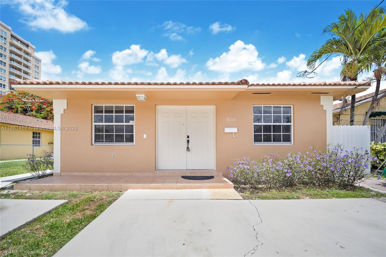 Spacious 3-Bedroom, 2-Bath, Beautifully updated home just steps from Coral Gables, shopping, and dining. Features a new kitchen with stainless steel appliances, granite countertops, and ample cabinet space. Large closets throughout. Enjoy the convenience of in-unit washer and dryer, central A/C, and all-tile flooring. Ample parking included.
