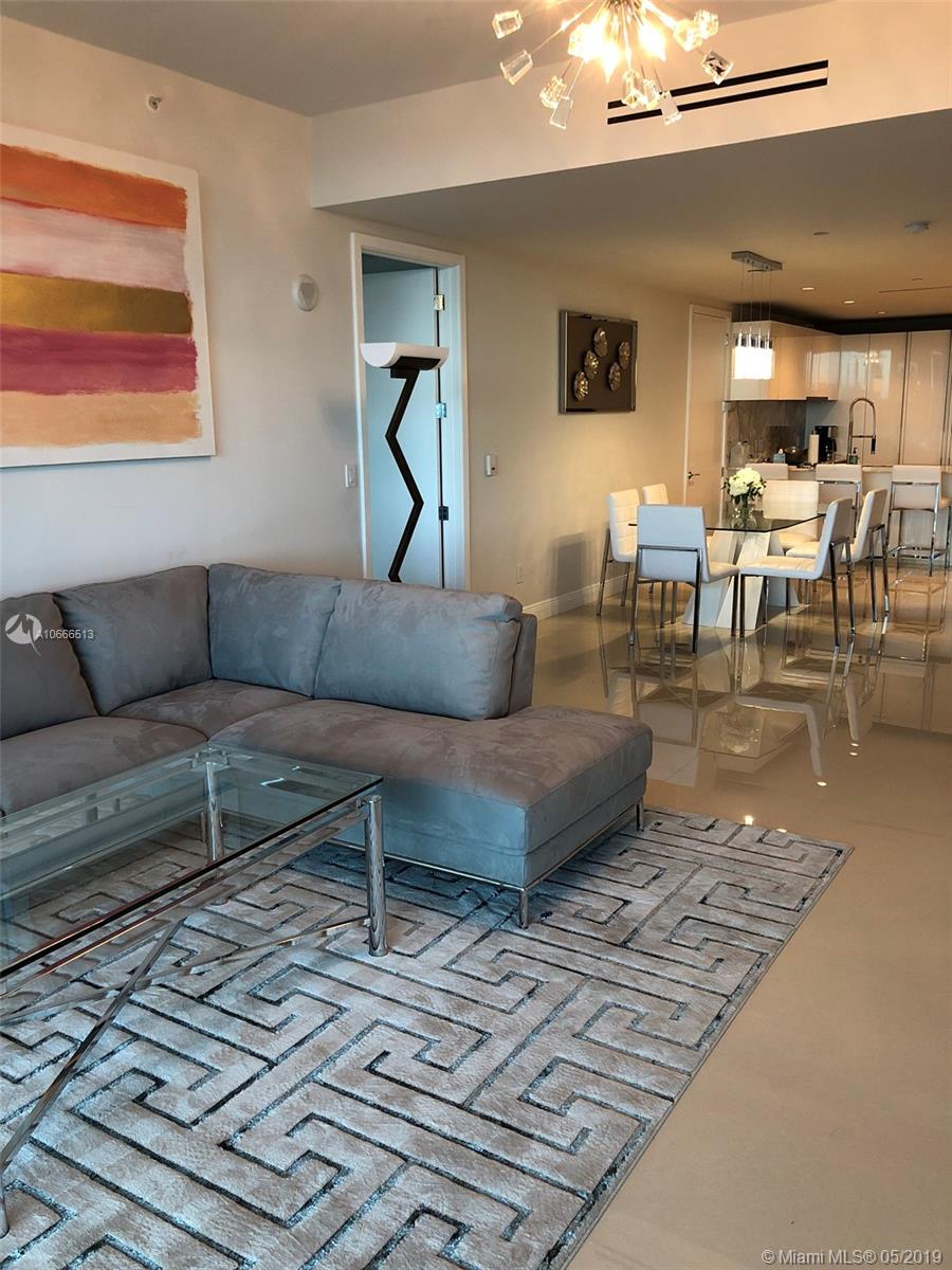 Lowest priced in building! Immaculate 2BR, 2 1/2 bath west facing unit with brand new furnishings, marble floors, remote controlled window treatments and more. Extremely spacious master BR with large walk in closet plus linen closet, shower and tub. Two tennis courts, two pools, restaurant, spa, beach and pool service, cabanas, movie theater room, kids room, concierge and valet. If you are looking to live in Bal Harbour and want to live quietly in seclusion and avoid the packed hotel crowds at the St Regis than this is for you! Available for lease now.