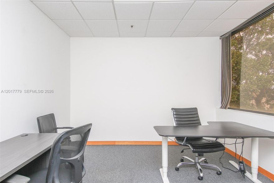 Spacious space for lease, multiple offices, open floor, IT room, window views. 1230 sq ft
Located at 1900 Glades Road, offering a professional office environment
with newly upgraded common areas including the main
lobby, elevators, hallways, and restrooms.
Its prime location at I-95, Glades Road and Military Trail (with
building access from both, Glades Road and Military Trail) is
in the epicenter of Boca Raton’s Town Center district, which
offers a plethora of restaurants, hotels, world class shopping
and amenities
 
4:1000 s.f. parking ratio with covered garage parking available
Rental Rates are $35.00 per r.s.f. NNN, plus est. OPEX of $18.44 per r.s.f., which includes electricity and janitorial.