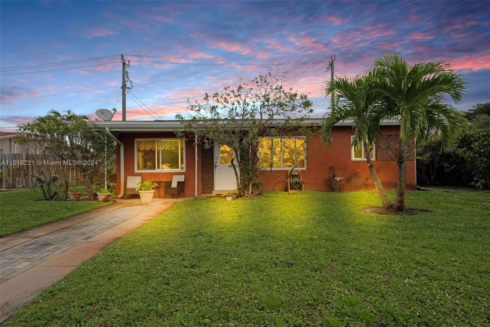Welcome to this delightful home that combines comfort and functionality. Boasting impact windows and a newer roof, this residence is not only charming but also well-equipped to withstand the elements. The exterior features a generously sized backyard, providing ample space for outdoor activities and gardening. Inside, the layout is thoughtfully designed with an additional room that could be transformed into a third bedroom, a home office, or a cozy den – the possibilities are endless, allowing you to tailor the space to suit your lifestyle. The home has an eat-in kitchen, offering a warm and inviting atmosphere. This home is perfect for a family looking to settle down, a first time investor seeking passive income or a seasoned investor looking to expand their portfolio.