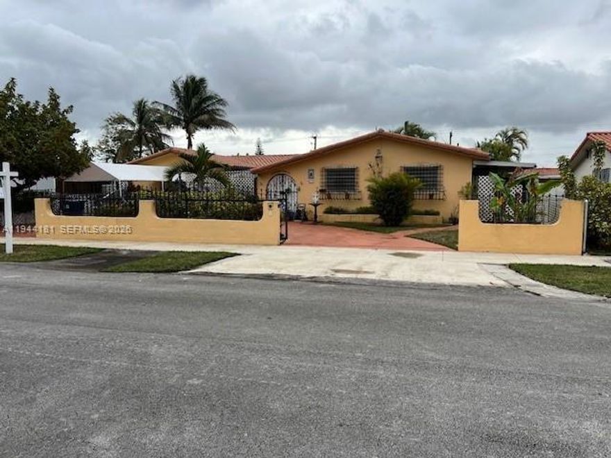 Same owner for over 50 years. This Westchester pool home, with +-3,000 SQ. FT.  on a +- 7,875 Sq. Ft. Lot.  Extended Floor Plan, Strong Bones in Prime 33165 Zip Code, Surrounded by Million-Dollar Homes, Formal Courtyard Entrance, Newer Roof (approx. 2016) New A/C (2025) 5 Bedrooms with 3 Full Bathrooms, Formal Dining Room Large, Step-in Formal Living Room, Large Kitchen with Attached Den, Tiled throughout, Pool Area with Spacious Wet Bar On a Cul-De-Sac. Lot. Located in the Desirable Part of Westchester, Near Stores, Shopping Centers, Restaurants, Library, Minutes from Coral Gables and FIU. Flood zone X