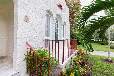 A home in Coral Gables