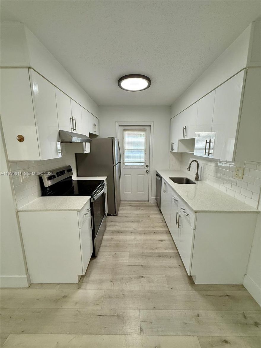 Beautiful second floor apartment featuring a thoughtful layout, natural sunlight, and a warm, inviting feel, this beautiful 3-bedroom, 2-bathroom corner-unit apartment is the perfect place to call home. This 1,150 sq ft residence features modern finishes, private washer and dryer, stainless steel appliances including a dishwasher, central A/C, and plenty of closet space throughout. The spacious and flexible floor plan offers comfortable living and dining areas that easily adapt to your lifestyle. Each bedroom features abundant natural light and a calming atmosphere, perfect for rest and relaxation. This apartment comes with 2 parking spaces and is located in a convenient area near shopping, dining, and everyday essentials, this home blends comfort, style, and accessibility. Don’t miss the opportunity to make this bright, modern North Lauderdale gem your new home!