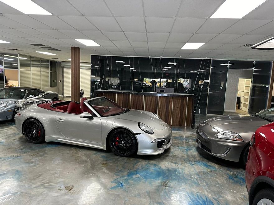 Car dealership property opportunity. The sale includes the building and land, along with all existing FF&E in their current condition, including desks, chairs, computers, telephones, two key boxes, and all furniture as shown in the photos.