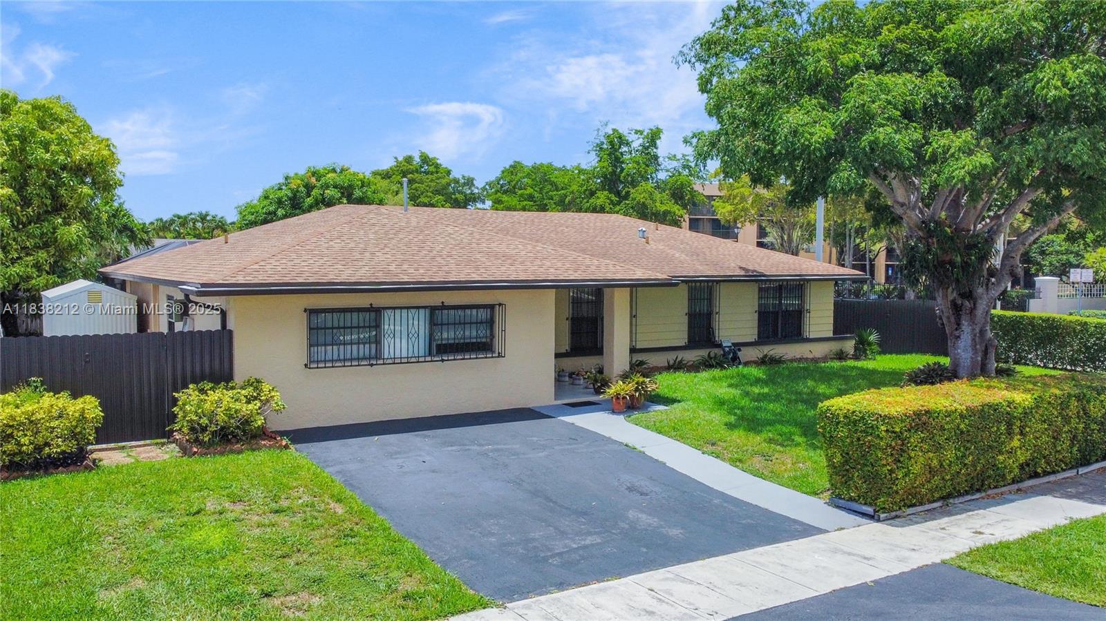 Charming 3/2 corner home with 1,629 square ft of living space plus a 440 square ft converted garage perfect as a extra room or office. Nestled on a 9,234 sq ft lot, it features a screened-in pool for year-round enjoyment. Built in 1979, the home offers solid bones and awaits your personal updates. Located in sought-after Winston Park with low HOA and top amenities: clubhouse, gym, 2 pools, lake, tennis, basketball, pickleball & more. Near A-rated schools, Baptist Hospital, shops, dining & major highways. Incredible potential in a prime S. Florida location.
