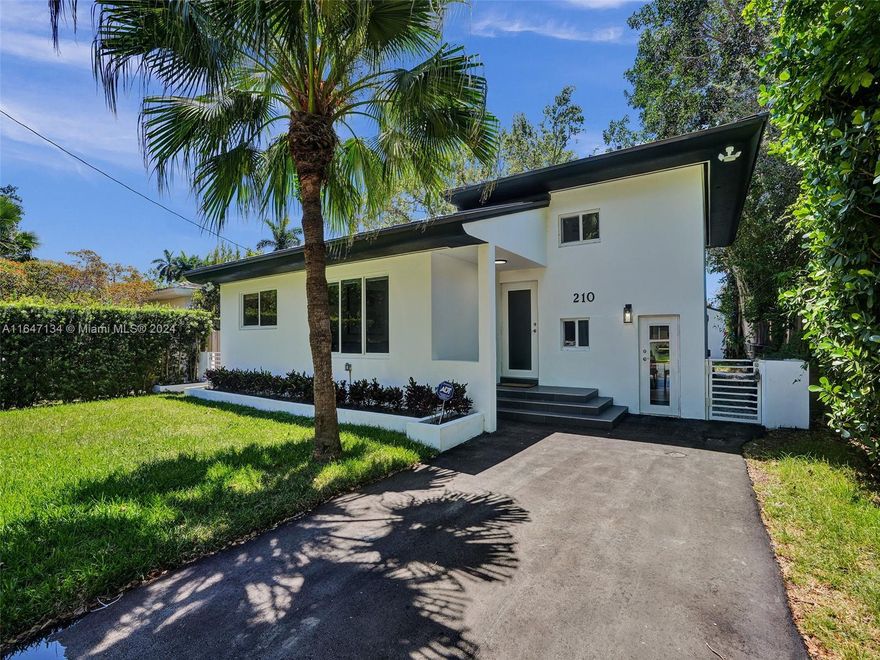 Discover the charm of El Portal with this beautifully renovated home at Sherwood Forest. This delightful residence features 3 Beds+ Game room and 2.5 Beds; blending modern updates with classic Florida charm. This house layout is perfect for both relaxing and entertaining, while the updated kitchen boasts stainless steel appliances, quartz countertops, and custom cabinetry. Step outside to your private oasis with a lushly landscaped yard, ideal for outdoor dining and relaxation. This home also includes impact windows and a new roof, ensuring peace of mind for years to come. Located in the serene and historic El Portal on Sherwoods Forest, you’ll be blocks away from shops, vibrant dining options, and beautiful parks. Enjoy easy access to major highways and the beaches.