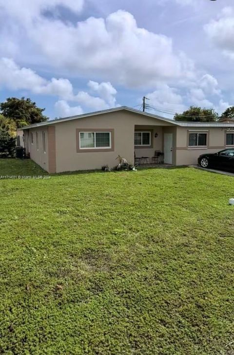 A home in Fort Lauderdale