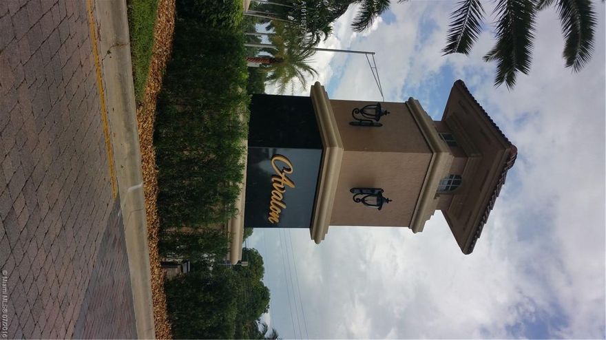 Back on the market!!!! Location, Location, Location!!! Great 3/2.5 plus Den townhome at Avalon gated community in the city of Miramar. One of the largest units! all bedrooms upstairs, walking closets, den perfect for an office!This is a corner unit, no neighbors on one side and a beautiful patio. Lots of potential The amenities include child play area, pools, walking paths, beautiful lake views and more. Easy access to major highways, close to Publix, Walmart, and Pembroke Lakes Mall and Pembroke Gardens.