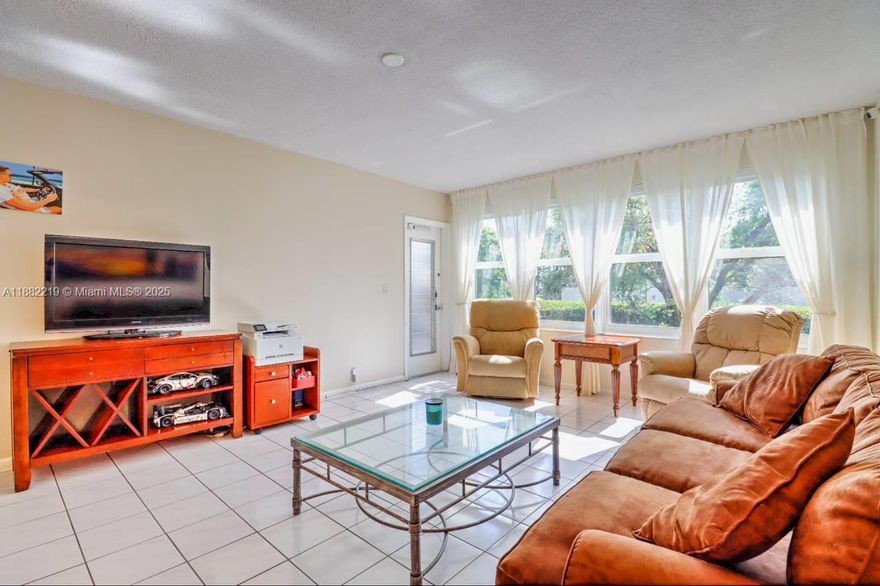 Remarks
Remarks: Spacious (1071 sq. ft.) and well-lit unit offering a charming garden view. The unit features large rooms filled with natural light, ample closet space, and additional storage in the laundry room. Includes one assigned parking space and free guest parking. This is an excellent opportunity to reside in the heart of Hallandale, just a mile driving from beaches, US1, and shopping destinations like Walmart, Publix, and CVS. Nearby are Gulfstream Village, shopping plazas, restaurants, only 20 minutes driving from the airport, and 30 minutes to Miami Beach. Available Furnished or Unfurnished . Located in a tranquil residential neighborhood. Seasonal or annual rentals are permitted after two years of ownership. Contact us today to schedule a viewing.