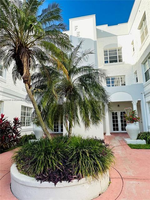 A home in Miami Beach