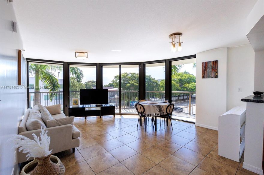 SELLER RELOCATING – MUST SELL! Incredible opportunity to own this fully furnished condo – bring your offers today! Financing available – act fast before it’s gone! Whether you’re commuting to Brickell, heading for a beach day, meeting friends in Coconut Grove, or shopping on Miracle Mile—this corner 2-bed, 2-bath unit puts you in the perfect location. Inside, you’ll find an airy, open layout with stainless steel appliances, in-unit washer and dryer, tankless water heater, hurricane impact windows, and a wraparound balcony for taking in the city. The building offers secured parking, a gated lobby, pool, clubhouse, and gym. Showings after Memorial Day weekend starting Tuesday the 27th.