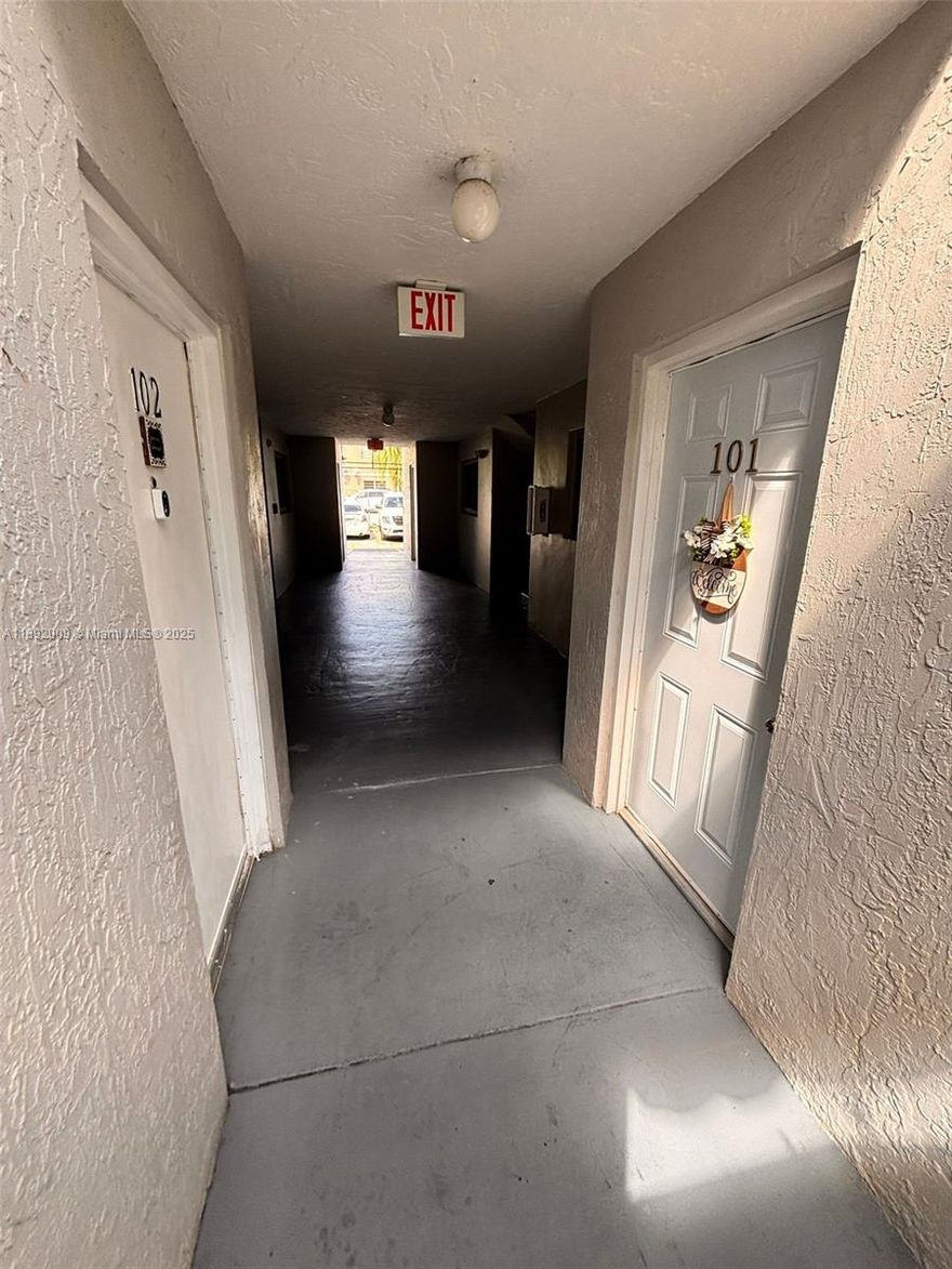 Beautiful 2-bedroom, 2-bath condo for rent in Hialeah! This first-floor unit offers easy access and a comfortable layout featuring a spacious master bedroom with a walk-in closet. Conveniently located near shopping plazas, supermarkets, and Bucky Dent Park, this condo offers comfort, convenience, and a great location—ready for you to move in and enjoy! - Water is included with rent only $1,000 security deposit along with first months rent.