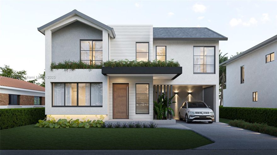 This is an extraordinary opportunity in Belle Meade neighborhood. Discover the epitome of modern luxury in this exquisite 2916 Sq.Ft.5 bedrooms, 3 baths New Construction Home, with its unique Italian custom-made cabinets, & top-grade Miele appliances showcasing exquisite finishes.Step into a seamlessly integrated kitchen, dining,living room area, a perfect gathering setting with 48x48 porcelain tile flooring throughout the whole house, high impact windows and doors, & concert roof,this home seamlessly blends style & functionality. Enjoy a prime location, near shopping centers, parks, schools, and more.Beyond its borders, residents can easily access the Miami Shores Country Golf Club and other surrounding including shopping malls and restaurants along Biscayne Blvd.