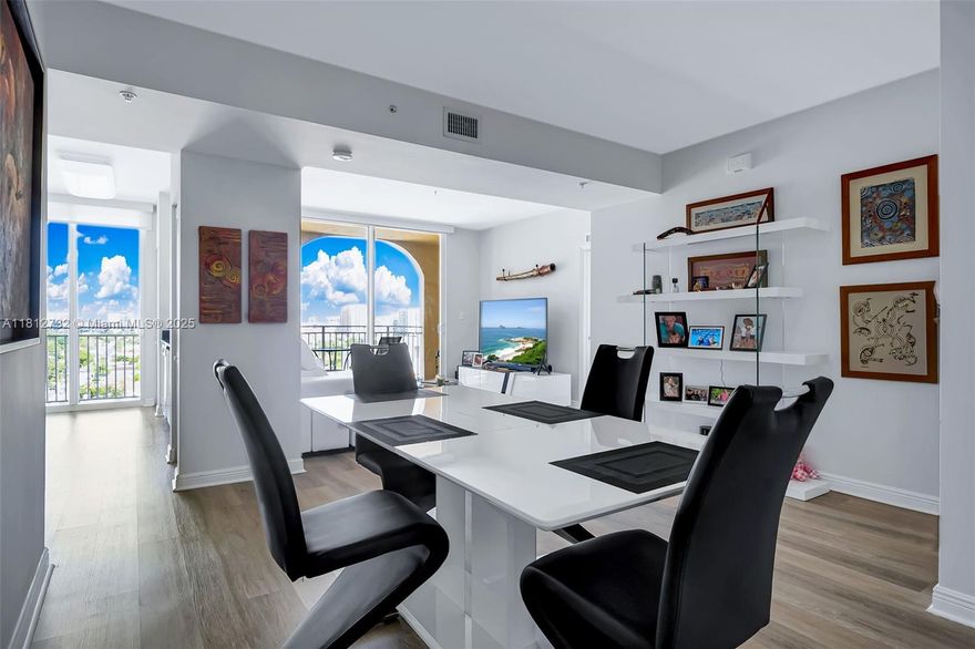 Welcome to your dream penthouse in the heart of Miami! This unit offers panoramic city views, modern finishes, and an unbeatable location near Coral Gables, Coconut Grove, and Brickell. This 2-bed, 2-bath home features an open kitchen with granite counters, stainless steel appliances, a spacious living area, balcony, in-unit washer/dryer, and covered parking. Enjoy building amenities like a gym and rooftop deck. Minutes from top schools, Miracle Mile, Merrick Park, and the University of Miami.