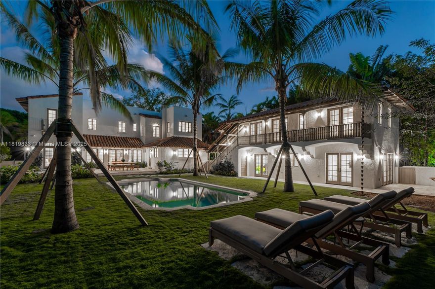 Landmark De Garmo estate blends 1920s charm with modern functionality! Manicured 15,000 SF lot, 4,500 sqft
approx, with 5 beds, 4.5 baths, office, and 2-car garage. Updated with new plumbing, electric, and 2022 clay
barrel tile roof, the home retains its aesthetic with Marvin windows featuring aluminum-clad exteriors and wood
interiors. White oak floors add warmth, and the farm-style kitchen has LA Canche range and ‘Shaw’ Sink. A
standout is the guest house with full kitchen and laundry. The property has coral stone hardscaping, Zoysia grass,
native plants, and copper gutters. With a south-facing orientation, natural light fills every room, and the saltwater
pool offers a perfect retreat. For features, see the full list. A 10/10 custom home!
