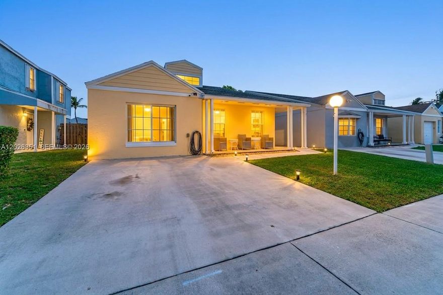 Beautifully updated 3br/2ba home with an additional room in the desirable Deerwood area! This move-in ready property features a 2022 roof, impact windows and doors (2022), renovated bathrooms (2023), updated flooring throughout, tiled patio with covered roof, backyard turf, and smart home, upgrades including app-controlled lighting, switches, blinds, cameras, and smart locks. Spacious layout offers flexible living with an additional room perfect for an office, playroom, or gym. Enjoy a private backyard with shed for extra storage and a covered patio ideal for entertaining. Conveniently located minutes from Miami Zoo, Fl Turnpike, top-rated schools, shopping, and restaurants. A perfect blend of comfort, style, and modern convenience!