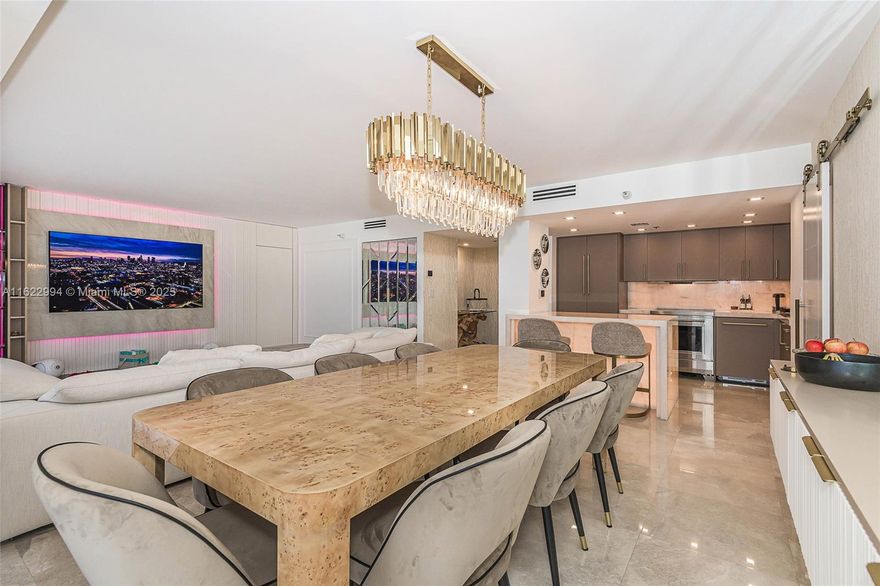 Unique opportunity to buy a magnificent unit at the famous Atlantis building on 2025 Brickell Ave. The unit has been meticulously remodeled by one of the owners with everything built from the scratch with an amazing level of details and high-quality materials (Please, check the attachment for a detailed description of all the features inside the unit). The building has only 3 apartments per floor, privacy you won't find in any other Condo. Amenities: heated lap pool, with BBQ area, sky deck Jacuzzi, and spectacular "Tiffany House" clubhouse for entertaining, tennis court, sauna and gym. The 40-year inspection was completed. The HOA is in an excellent financial situation.