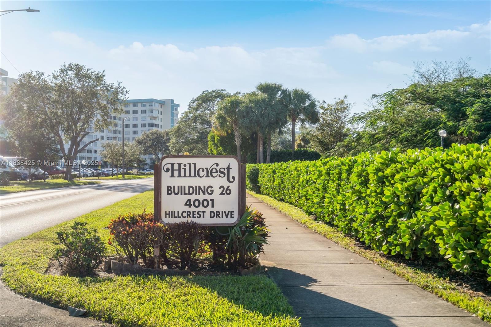 Spacious 2-bedroom, 2-bathroom condo in the heart of Hollywood, FL, in a sought-after 55+ community. This 1,132 sq. ft. unit features a bright living room, built-in bar cabinet, sizable kitchen, and two large bedrooms. Enjoy the outdoors from the generous balcony, offering peaceful views. The building is packed with amenities and offers an active lifestyle for residents. Centrally located near shopping, dining, and entertainment, with easy access to major roads and the beach. A fantastic opportunity to create your ideal home in this prime location!