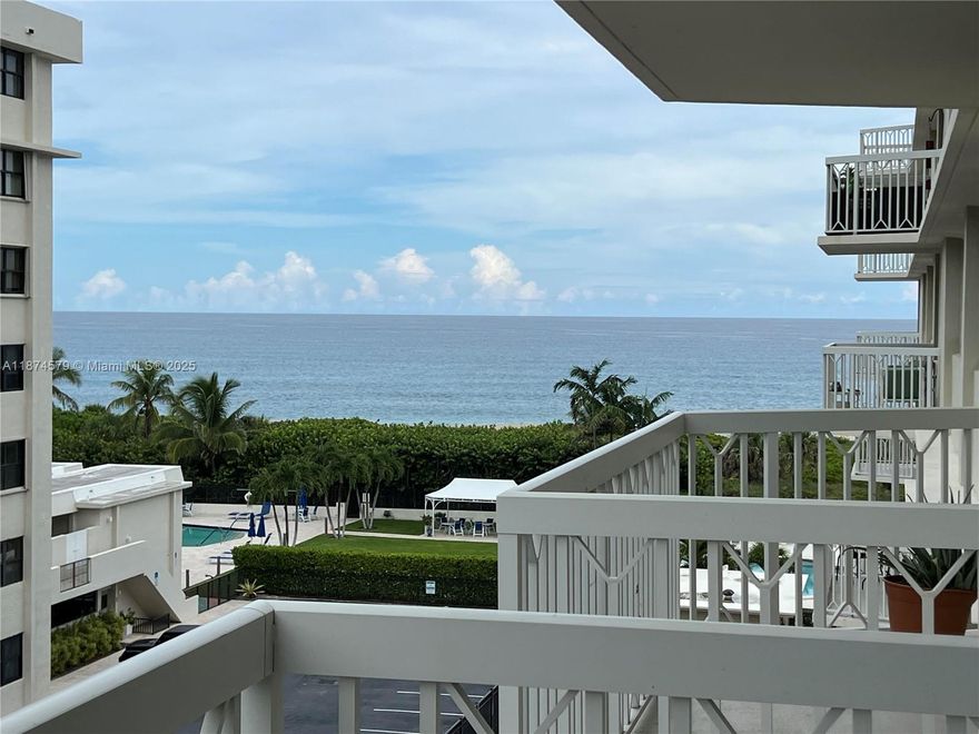 Turnkey Furnished Condo with Balcony Ocean Views-Available April 7th 2026. Don't miss this opportunity to rent in one of the most charming beach towns in Florida! This 1 bed-1.5 bath condo in Palm Beach Shores offers view of the Atlantic Ocean and gorgeous sunsets from your balcony-the perfect spot for morning coffee or evening breezes. Spacious layout with lots of natural light, primary suite with private bath & generous closet space. Guest half bath, updated kitchen and dining area. Building has 2 elevators and Common Laundry very close to unit for easy access. Enjoy direct beach access, heated pool, sauna, BBQ area & close distant to restaurants, Marina, inlet and more. All info approximate and to be verified by tenant.