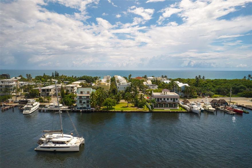 Build up to 3 properties on this prime piece of waterfront land located in the heart of Hollywood Beach. This 8,600+ SqFt lot (in 2 separate folios: 5142 01 02 3520 and 5142 01 02 3530) offers roughly 120 linear feet on the intracoastal with no fixed bridges to the Atlantic Ocean while sitting one pedestrian block away from the white sands of Hollywood Beach. The property is zoned for either residential/multifamily, lodging or commercial. Ripe for immediate development.