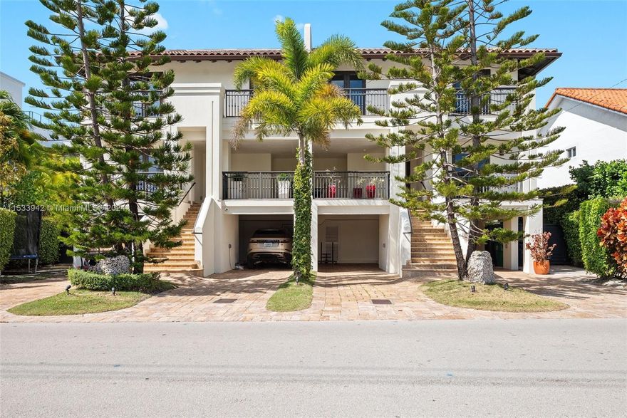 Discover luxury living at its finest in this Key Biscayne townhouse, featuring three bedrooms and three bathrooms. Enjoy a harmonious blend of sophisticated design and coastal elegance with an abundance of natural light throughout. The open kitchen with a spacious island seamlessly connects to the dining and living areas, perfect for entertaining. Large terraces offer breathtaking views, while the private pool and lush landscaping create a tranquil outdoor oasis. The master suite, with its private terrace, provides a luxurious escape. This residence epitomizes the Key Biscayne lifestyle, inviting you to experience the perfect combination of indoor and outdoor living in a coastal paradise. Additionally, the home is equipped with an elevator, making it ADA compliant.