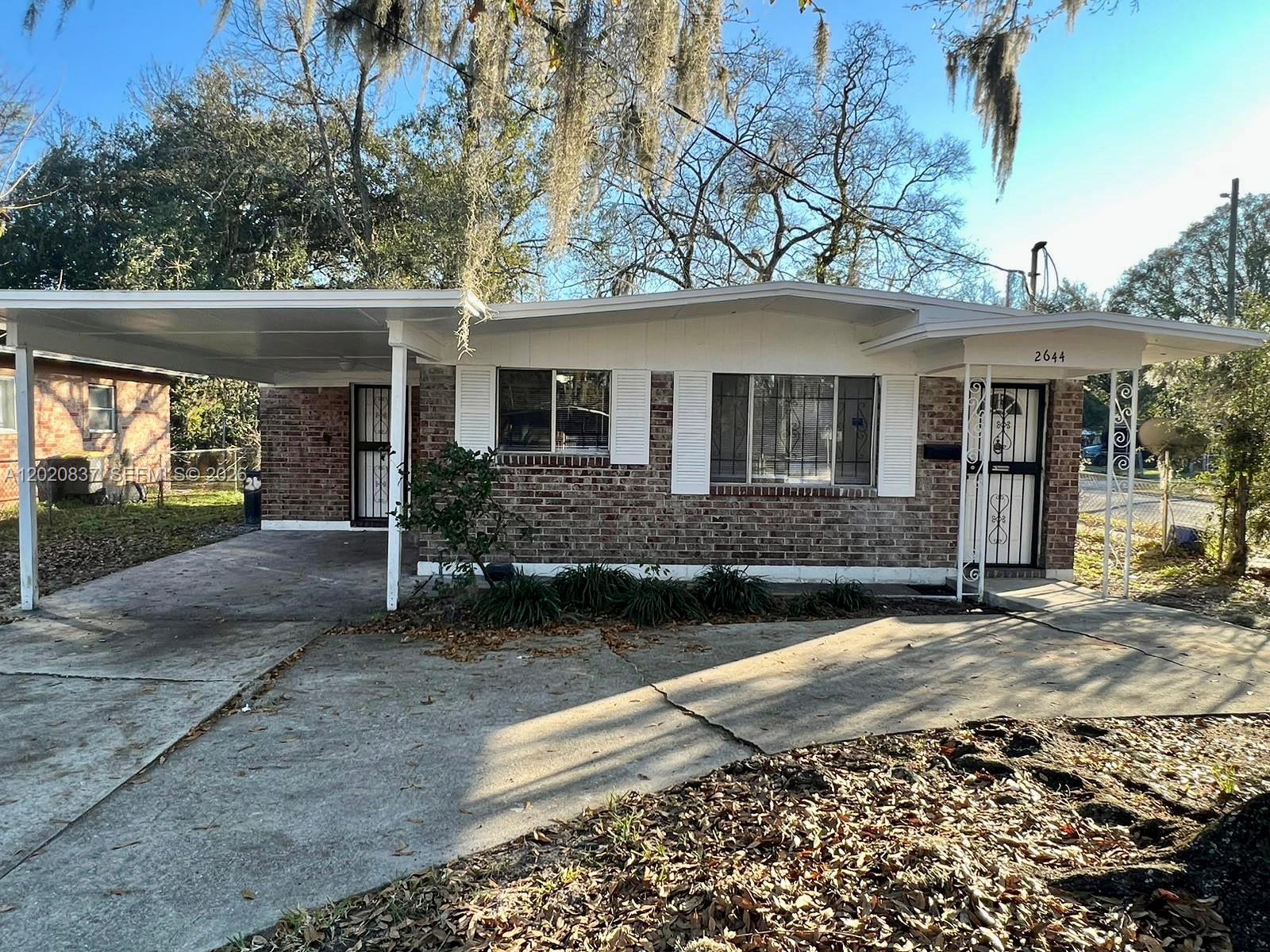 Front of Structure