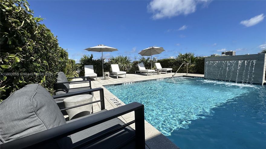 Discover this stunning fully furnished 2-bedroom, 2-bath apartment at Bay Breeze Residences—perfect for investors, new buyers, or families seeking a stylish, turnkey property! Certified as a short-term rental, it offers lucrative income potential right away. The apartment features a fully equipped kitchen with premium granite countertops, and curtains and blackouts installed throughout the entire unit. The building boasts a rooftop pool and provides 2 parking spaces per unit.  Don’t miss out on this incredible opportunity!