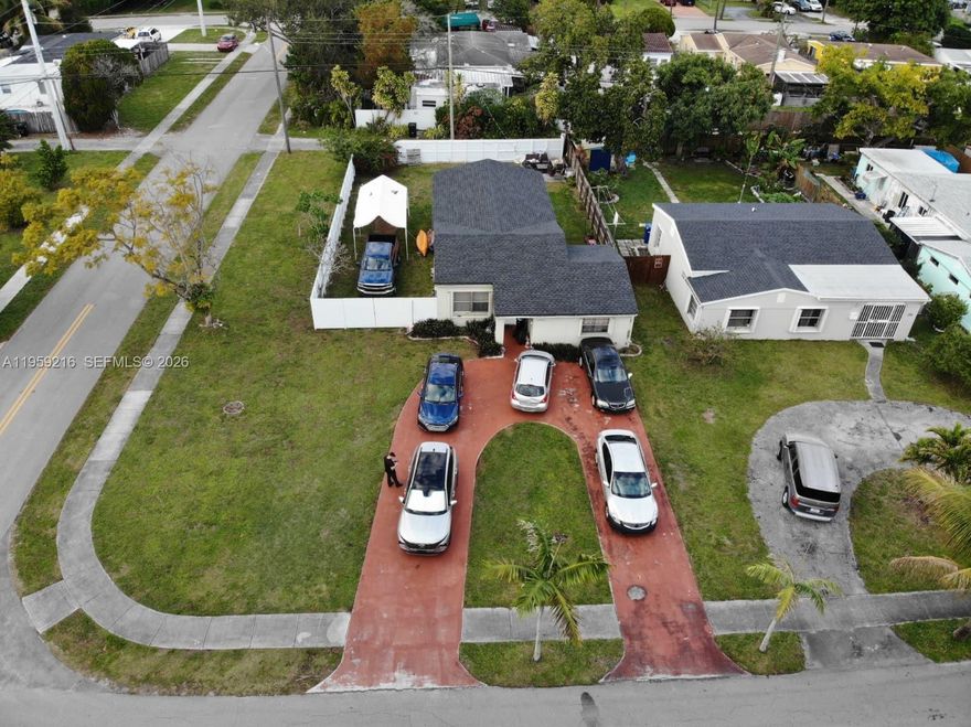 Opportunity knocks in North Miami Beach. This 3-bedroom, 1-bath home sits on an oversized lot with a circular driveway offering ample parking and standout curb appeal. Recent upgrades include a newer roof 2023 and newer fencing 2023, taking care of two major capital improvements for the next owner.

The interior has remained largely original for approximately 30 years, presenting a rare chance to renovate, expand, or redesign to today’s standards. With a huge backyard and generous lot size, there is exceptional potential for outdoor living, additions, or future enhancements. A rare chance to secure land and location in North Miami Beach.

Conveniently located near major highways, shopping, dining, and beaches, this property combines location, land, and long-term upside—a combination that’s becoming increasingly difficult to find.