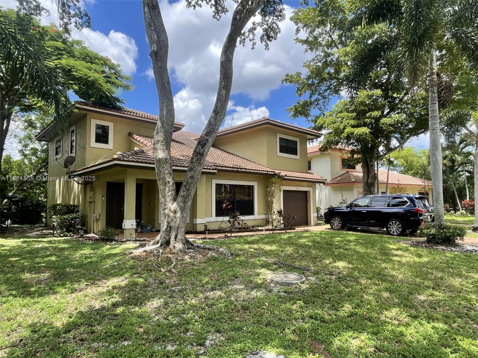 Welcome to this beautiful 3-bedroom, 2.5-bathroom home located in the highly sought-after Jacaranda neighborhood in Plantation, FL. Featuring over 2,300 sq. ft. of living space, this two-story residence offers an open and airy layout perfect for both comfort and entertaining.
The home boasts an open kitchen, generous living areas, and a serene backyard ideal for relaxing evenings. With its charming curb appeal, private garage, and prime location near shopping, dining, and major highways, this property combines convenience with style.
Don’t miss the opportunity to call this home yours!