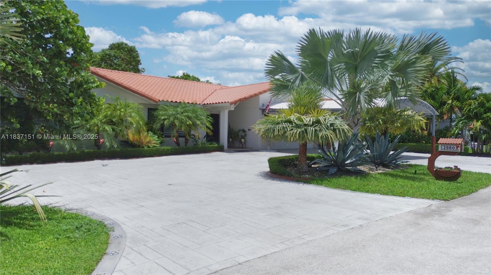 LOCATION Discover this beautiful home offering over 3,000 square feet of living space on an oversized 0.38-acre corner lot, perfectly situated in a no-flood zone cul-de-sac in highly desirable Westchester. Enjoy quick access to the Turnpike, Palmetto, Coral Way, Bird Road and FIU.
Fully updated in 2024 with impact windows and doors, plus brand-new appliances, and a 2016 roof. This property features two covered terraces, a spacious sunroom overlooking the backyard, and a lush variety of fruit trees. There's ample room to build your dream pool.
Enjoy added versatility with a large Mother-in-law suite (or service) offering private exterior access as well as interior access—ideal for extended family or guests. A rare opportunity in a prime location with space, updates, and endless potential.