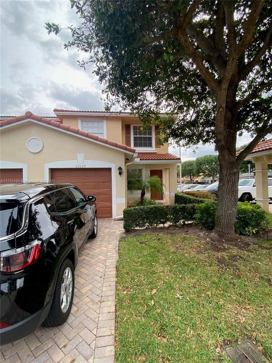 Charming Townhome at Royal Woods in luxurious Boca Raton. This well-maintained 3-bedroom, 2.5-bath Corner unit with one car garage is located in a quiet, gated community in West Boca Raton. Featuring a kitchen with stainless-steel appliances, granite countertops, internet wired, living room has built it surround sound and a private backyard. Spacious master with walk-in closets, new carpet upstairs in the bedrooms, new roof (2024), A/C (2022), a community pool and children's play area. Pet-friendly, A+ schools, and close to all essentials like grocery stores, restaurants, Veterans Park and more. A perfect home for comfort and convenience!  MOTIVATED SELLER! Investors can rent the property immediately. **Seller contribution of 2.0% towards closing costs with full asking price!