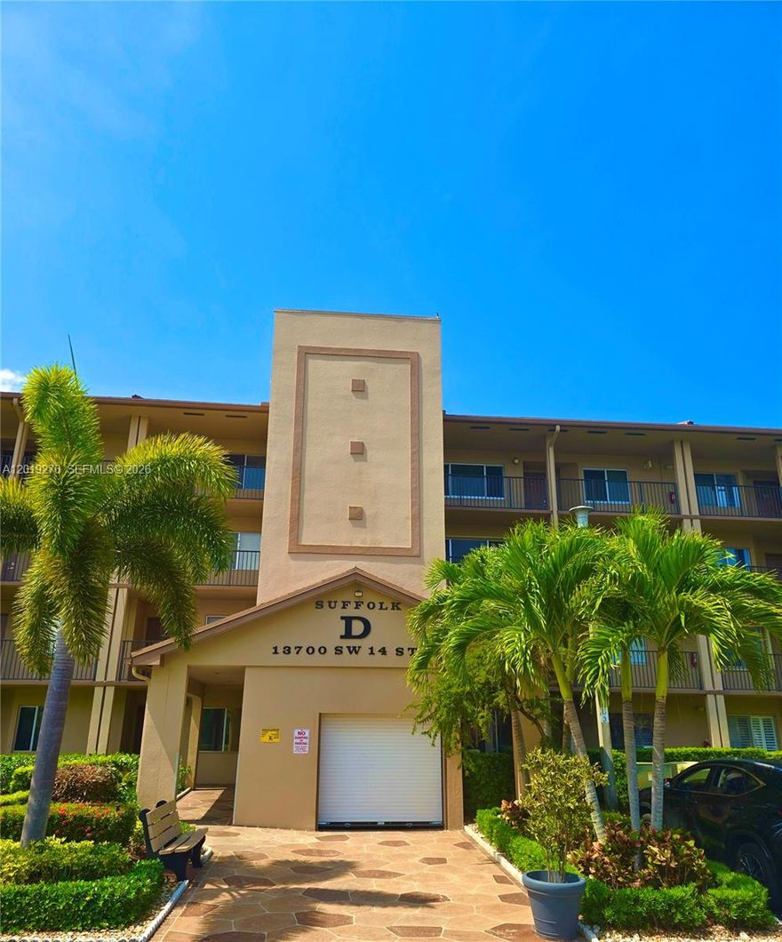 Beautifully maintained 1-bedroom, 1.5-bath condo located in a desirable 55+ community offering comfort, convenience, and an active lifestyle. This spacious residence features a bright and open layout with abundant natural light, generously sized living and dining areas, and a large primary suite with ample closet space and private bath. The additional half bath provides added convenience for guests.

Enjoy peaceful community living with well-maintained amenities and beautifully landscaped surroundings. Ideal for year-round living or seasonal enjoyment, this condo offers a low-maintenance lifestyle in a welcoming and established community.

Conveniently located near shopping, dining, medical facilities, parks, entertainment, major highways, and public transportation. Residents enjoy access to community amenities designed for relaxation and social engagement.

Perfect opportunity for buyers seeking affordability, comfort, and convenience in a sought-after active adult community. Move-in ready and easy to show. Don’t miss the opportunity to own this charming South Florida condo offering excellent value and lifestyle appeal.

55+ community. Association approval required. Buyer to verify all association information, fees, rules, and restrictions.