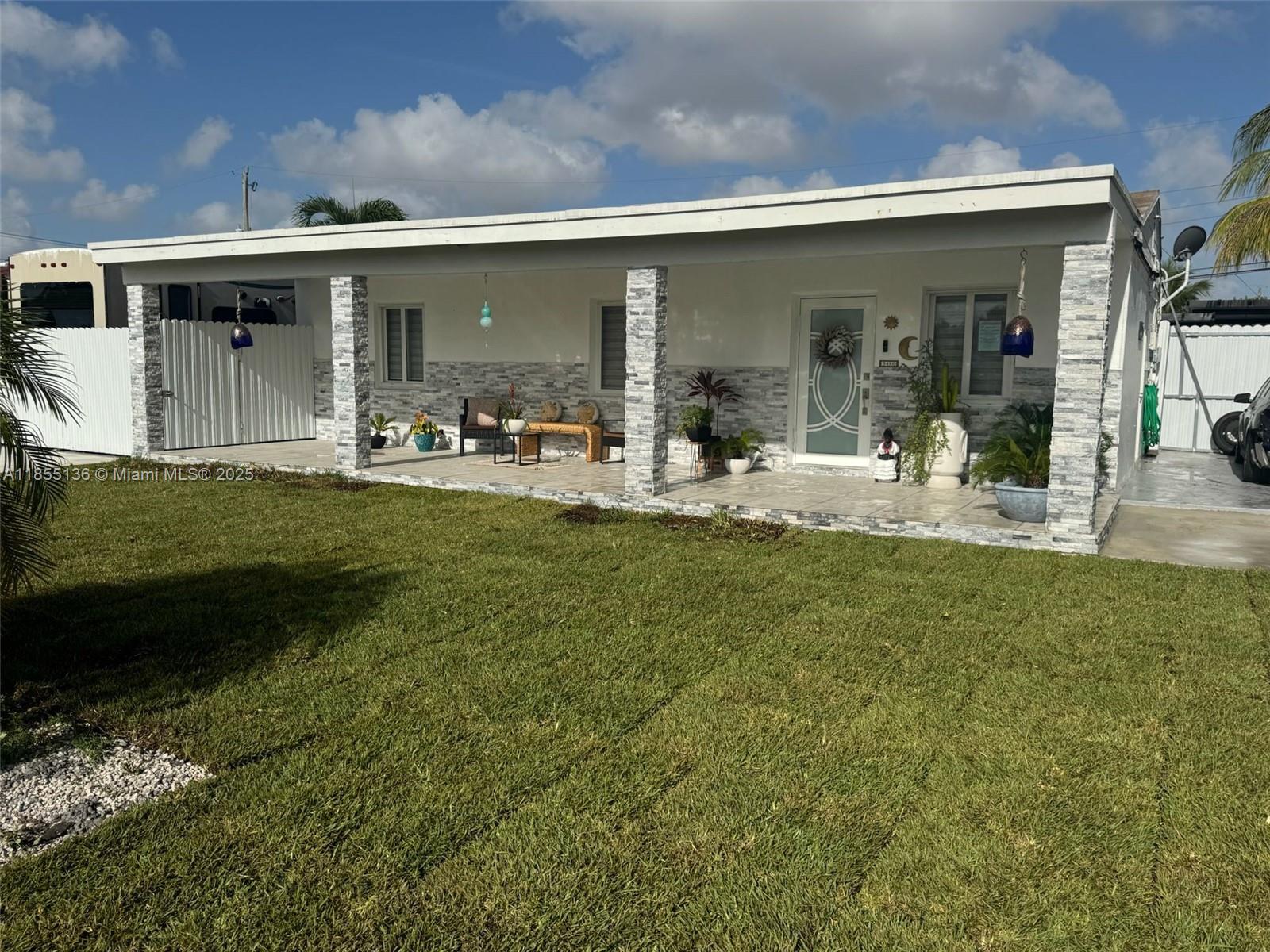 Rare rental opportunity in the heart of Hialeah! This spacious property features a sparkling private pool and can function as a 4 bed/2 bath single-family home or two separate 2 bed/1 bath units with individual entrances—ideal for extended families or shared living. No HOA, ample parking, and fully fenced for privacy. Located near major highways, shopping, and schools. Best value in the area for a home with a pool at just $4,800/month. Fast approval—ready to move in!