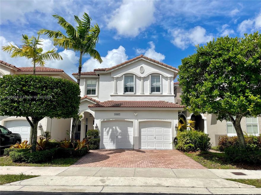 Welcome to this stunning 4-bedroom, 2.5-bath Mediterranean-style home located in the highly sought-after Islands at Doral community. This residence features a spacious open floor plan, double garage, and beautiful flooring with no carpet. The updated kitchen boasts stainless steel appliances and modern finishes, perfect for everyday living and entertaining. Enjoy gatherings on the private patio or relax in the generous primary suite with a luxurious en-suite bathroom.
Just a short walk to community parks and the resort-style pool. Conveniently located near top-rated schools, shops, and restaurants.
Don’t miss this exceptional opportunity. Schedule your private showing today!