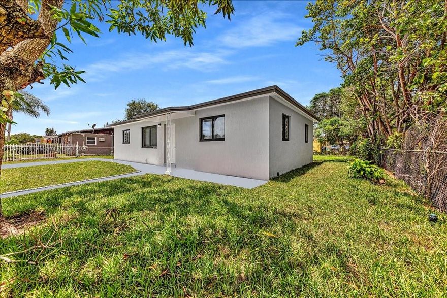 Discover this beautifully remodeled four bedroom two bath home featuring 1246sqft of modern living space on an ample 7500sqft lot. This move in ready gem boasts a brand new roof and driveway along with impact windows and all new PVC plumbing ensuring durability and energy efficiency. The open concept layout flows seamlessly, offering a bright and inviting atmosphere. The updated kitchen and bathrooms add a contemporary touch, while the lot provides endless possibilities for outdoor enjoyment or future expansion. Don't miss this opportunity! Schedule your showing today. Ask about our seller credit when you use our preferred lender.