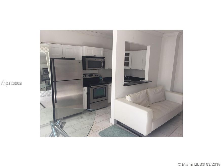 Beautifully furnished partially renovated Studio with spacious den, located right off of historic Lincoln Rd. Application fee is required (non-refundable), move-in ready. Can move in with 2 months only if credit is good. Approval is quick. SUBMIT ALL OFFERS