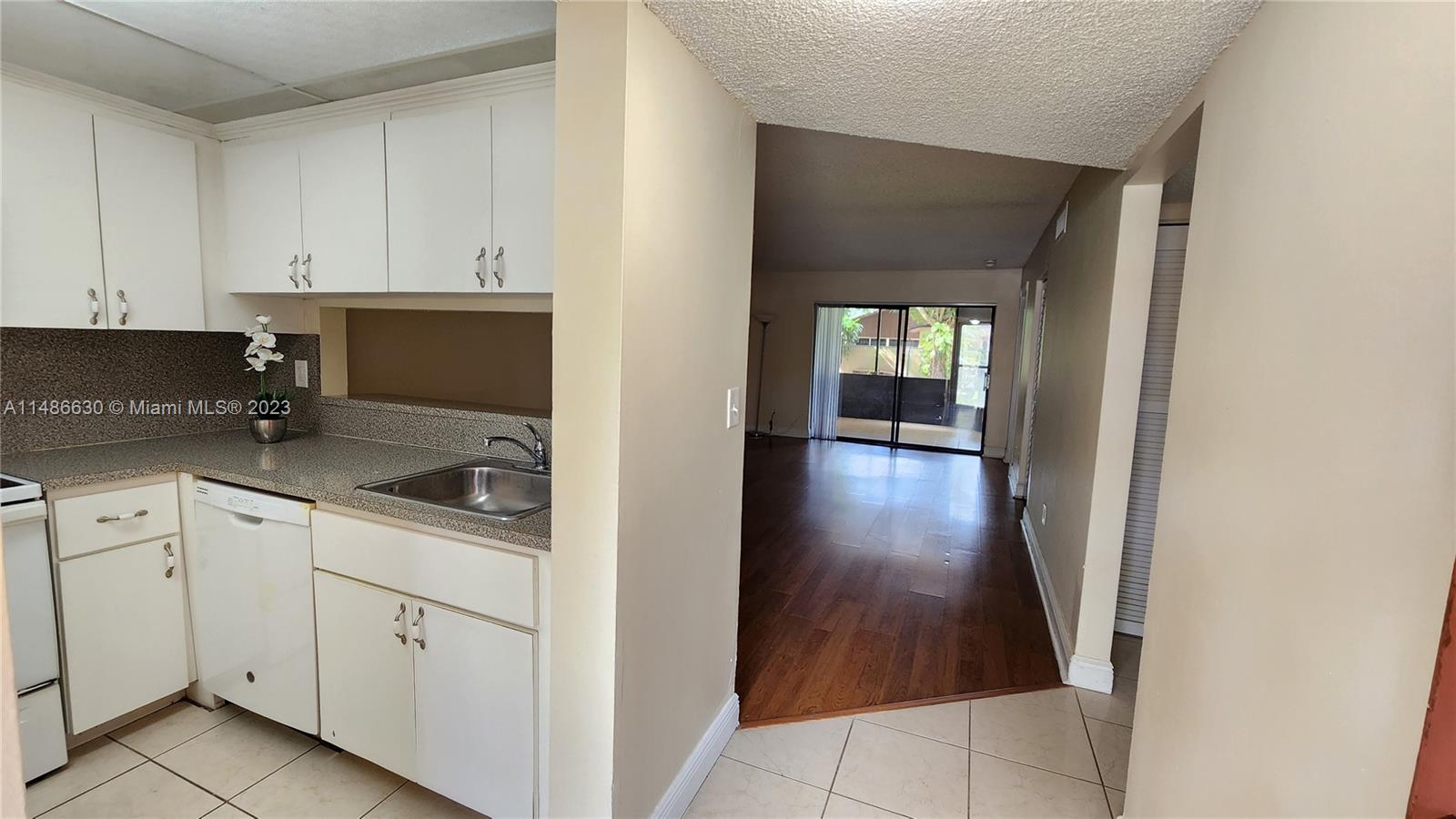 CLEAN AND READY TO MOVE IN. 2B/2B ON FIRST FLOOR. WASHER & DRYER INSIDE THE UNIT. WATER INCLUDED. NEW VINYL FLOOR ON MASTER BEDROOM. LARGE BALCONY W/STORAGE. 1 ASSIGNED PARKING SPACE + GUEST. ASSOCIATION REQUIRES 2 YEARS OF TAX RETURN. 1st. MONTH + 2 SECURITY DEPOSITS. ONE PET <20 LBS ALLOWED WITH A PET DEPOSIT OF $500 ($250 NON REFUNDABLE).