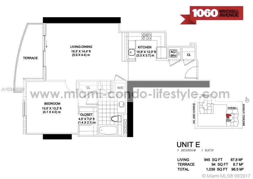 1060 BRICKELL CONDO - Residential Lease