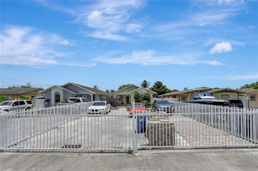 Don't miss out on this multi-family with High Potential in Opa Locka. This property features 3 units that can produce great return. This property is perfectly positioned for long-term and short-term rental opportunities. Don't miss out on this incredible investment opportunity(Walk-thru video link attached). Owner financing available with great terms! Adjacent property also being sold!