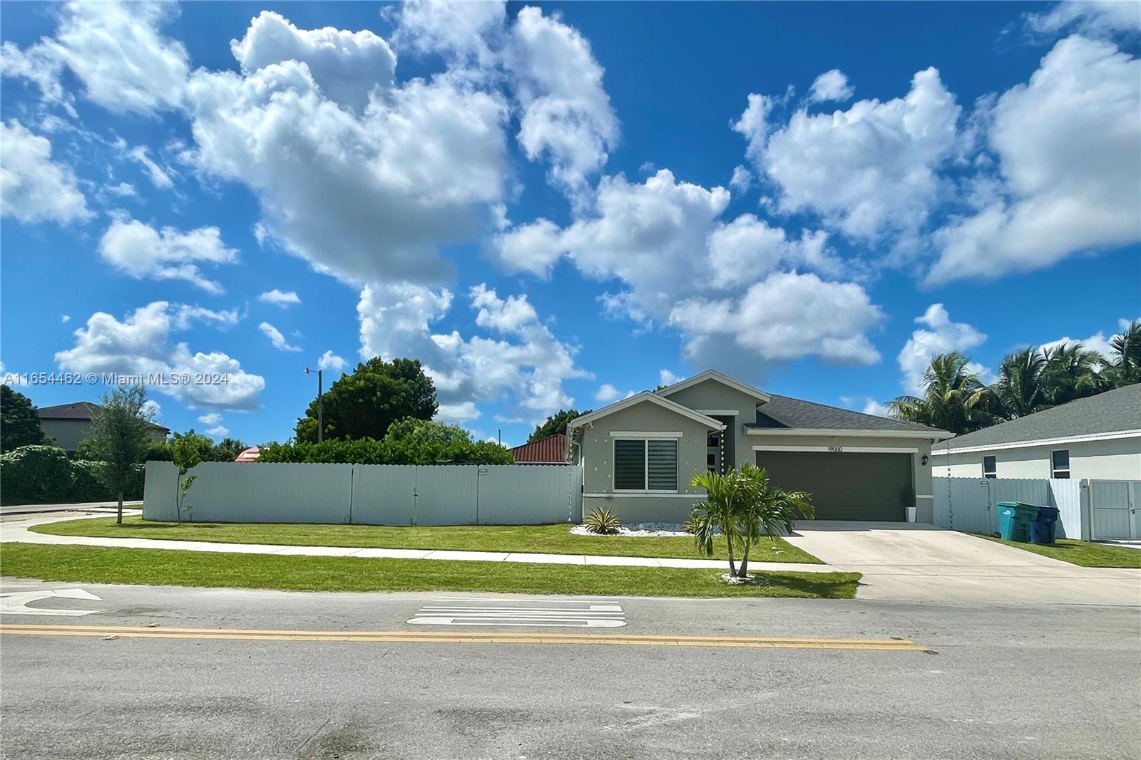 This elegant single family home sits on an OVERSIZED 8375sq corner lot in a relatively new subdivision, of Country Side Estates.This home is only 4 years old. It features Impact Windows & Doors, new outdoor high-hat lights, tiled floors, new window blinds, fresh paint, a bright and open floor plan connecting the kitchen to the living room which leads to the ample backyard. Detail is presented in the entire house. Brand name appliances which are practically new. Adjacent to the living room, is the dining room and an oversized master bedroom with a roomy master bathroom with a very big shower & a huge walk-in closet.The backyard is equipped with a patio that provides plentiful space for entertaining and any future pool plans. More than enough room to park an RV or boat on both sides. NO HOA.