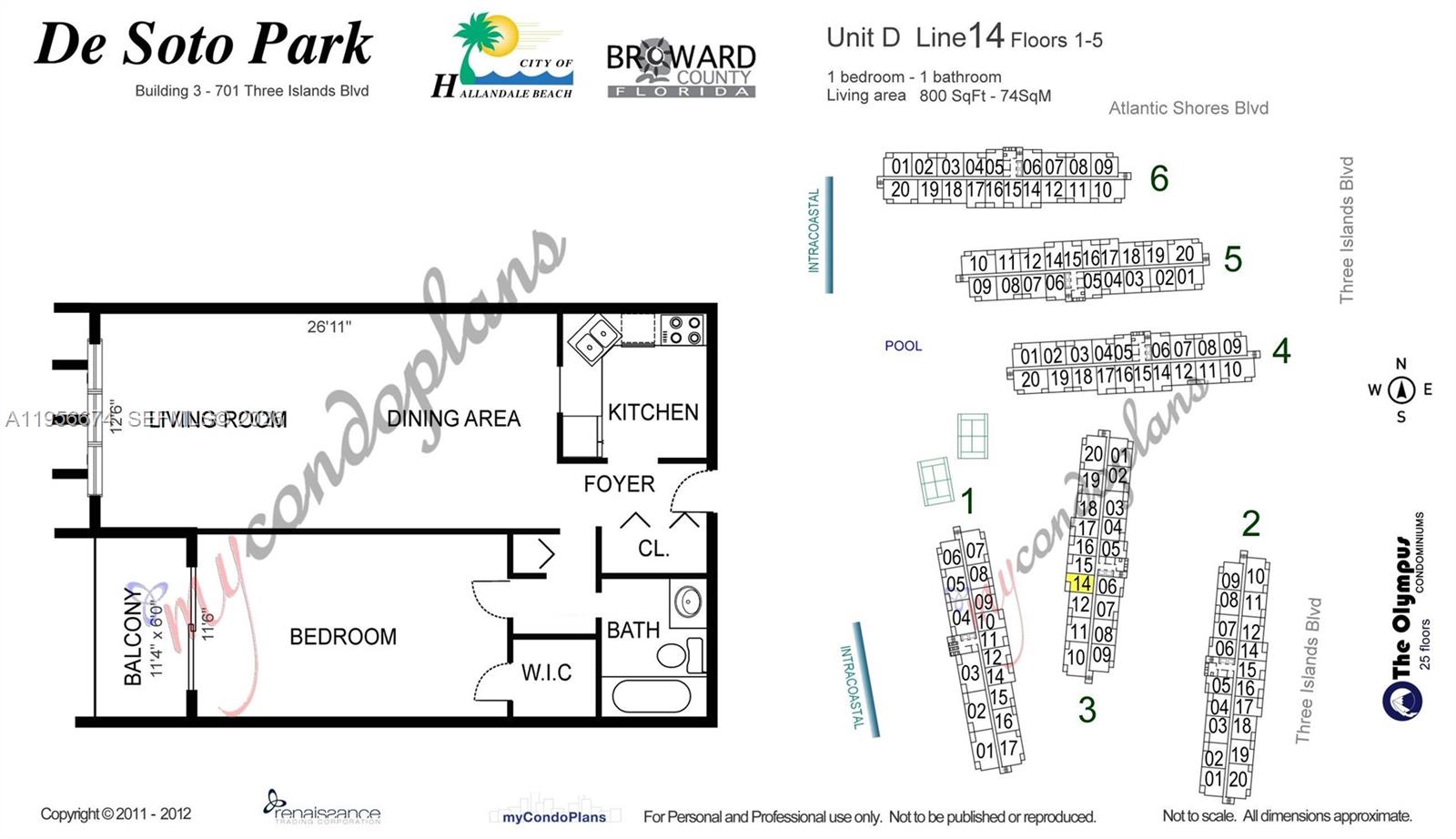 DESOTO PARK CONDO - Residential Lease
